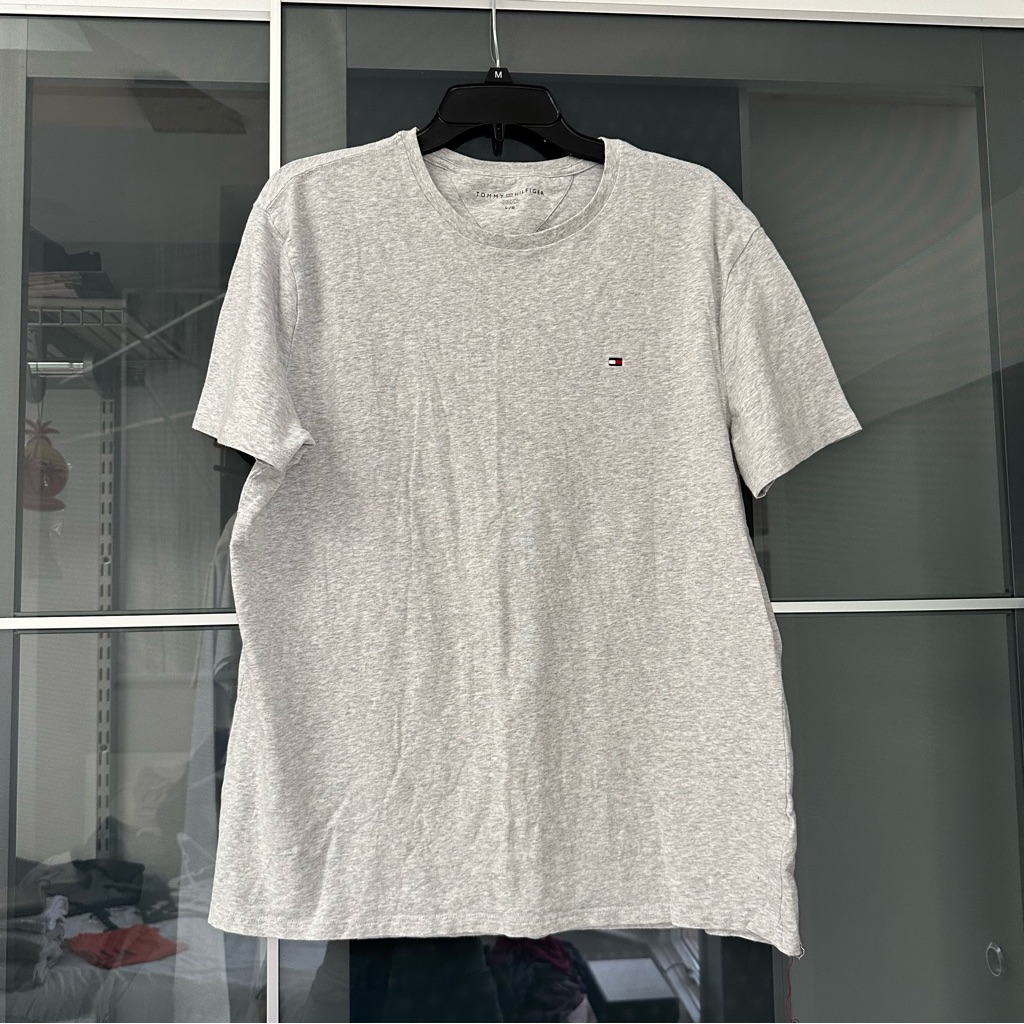 Th Basic Grey T Shirt